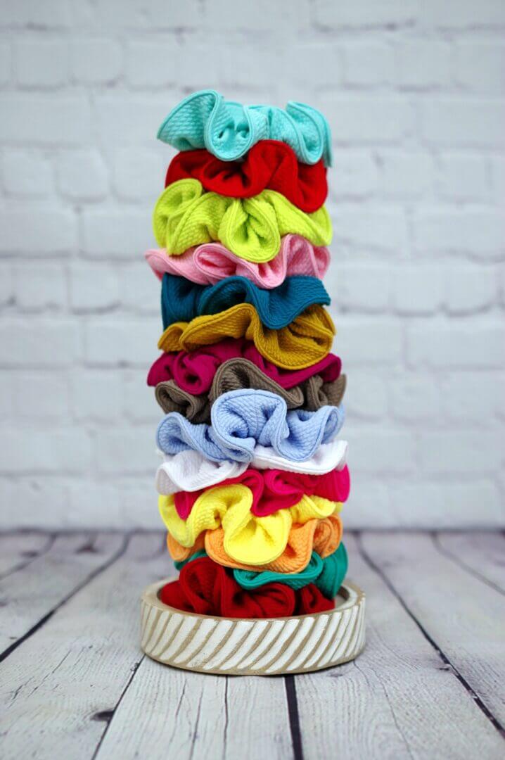 Stretch Knit Scrunchies - Image 2